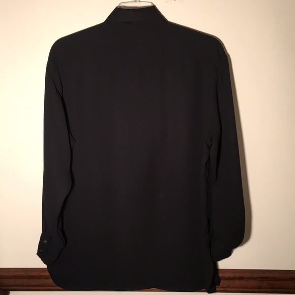 Esprit Sheer Black Blouse - Picture 4 of 5